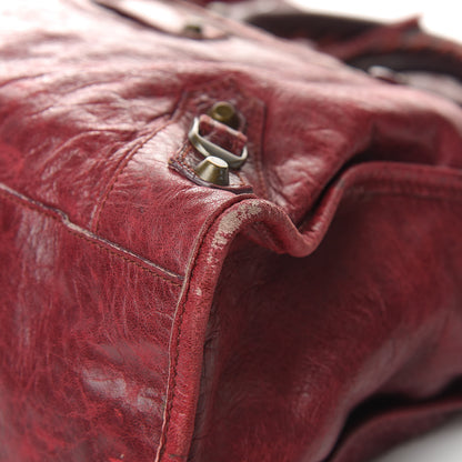 Balenciaga Agneau Classic Hardware City Bordeaux 11 of 16