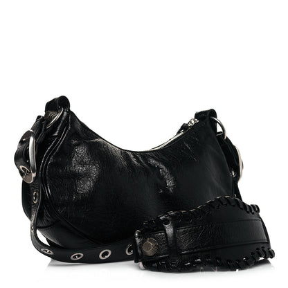 Balenciaga Agneau Arena Le Cagole Shoulder Bag XS Black 2 of 9