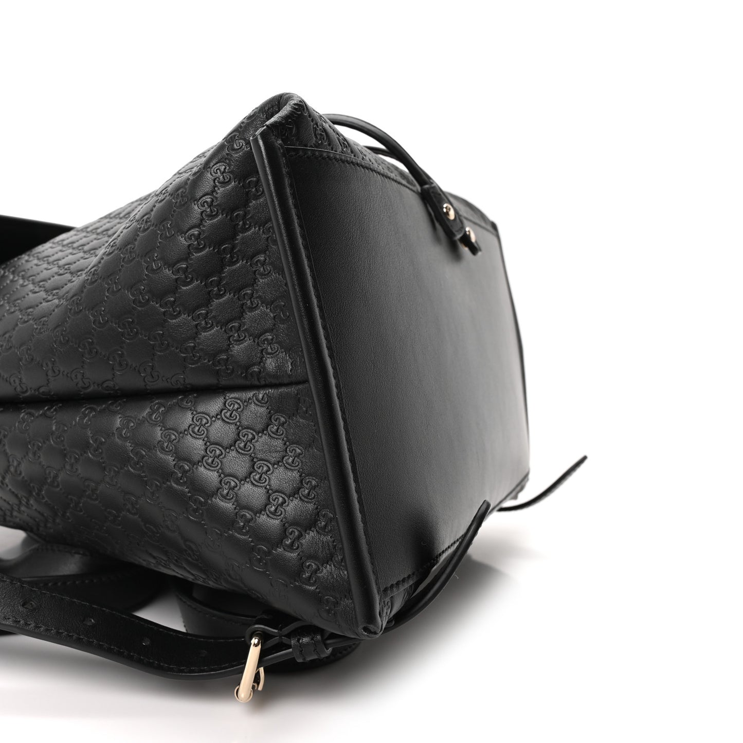 Microguccissima Drawstring Backpack Black