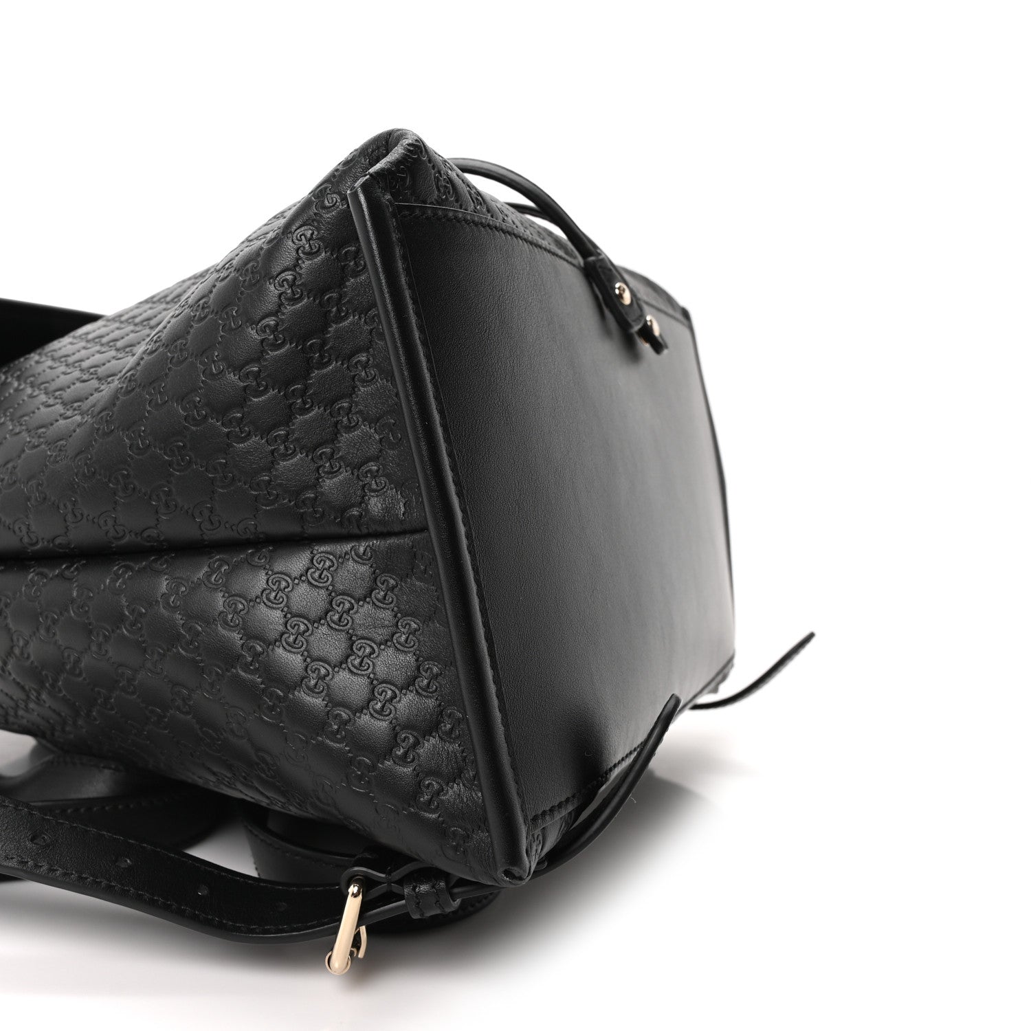 Gucci Microguccissima Drawstring Backpack Black 9 of 10