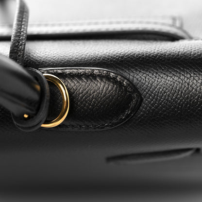 Hermes Epsom Kelly Sellier 35 Black 11 of 42