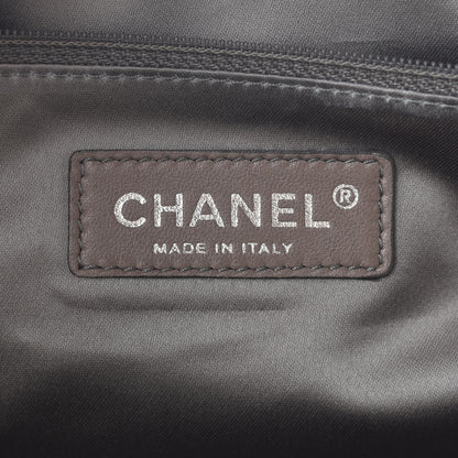 Chanel Lambskin Quilted East West Accordion Flap Beige 7 of 9