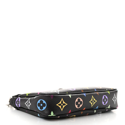 Louis Vuitton LV X TM Monogram Multicolor Pochette Accessories Black 4 of 10