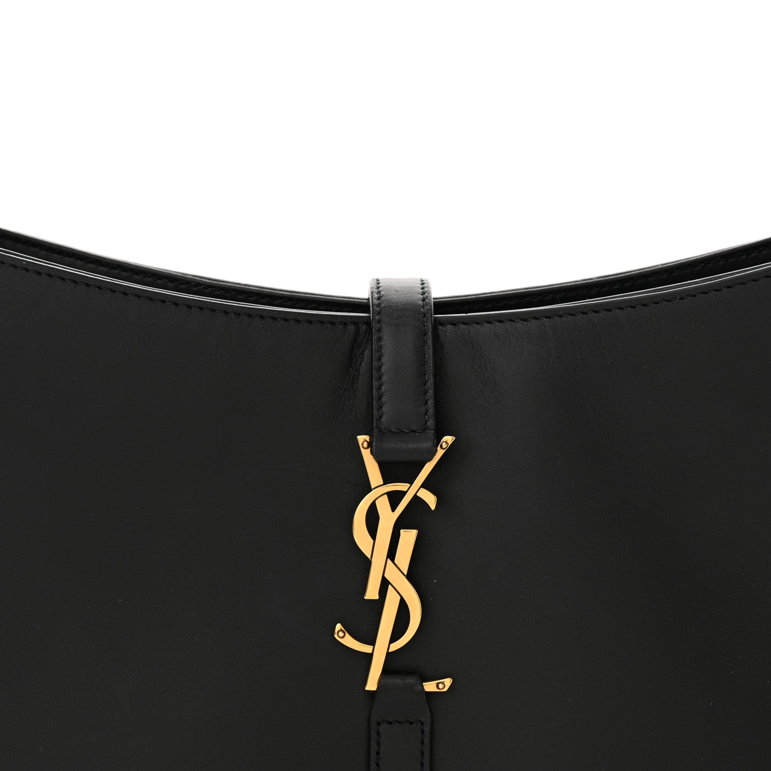 Saint Laurent Smooth Calfskin Le 5 A 7 Hobo Black 8 of 15