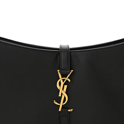 Saint Laurent Smooth Calfskin Le 5 A 7 Hobo Black 8 of 15