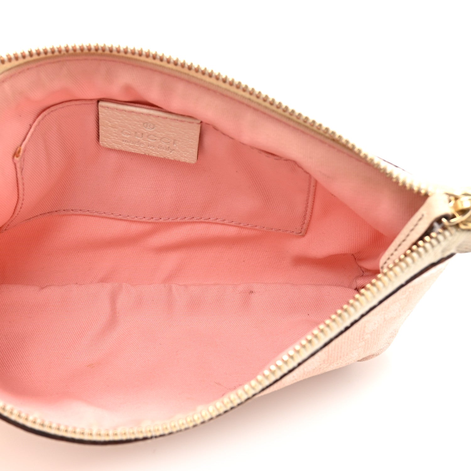 Gucci Monogram Jolicoeur Wristlet Pink 5 of 15