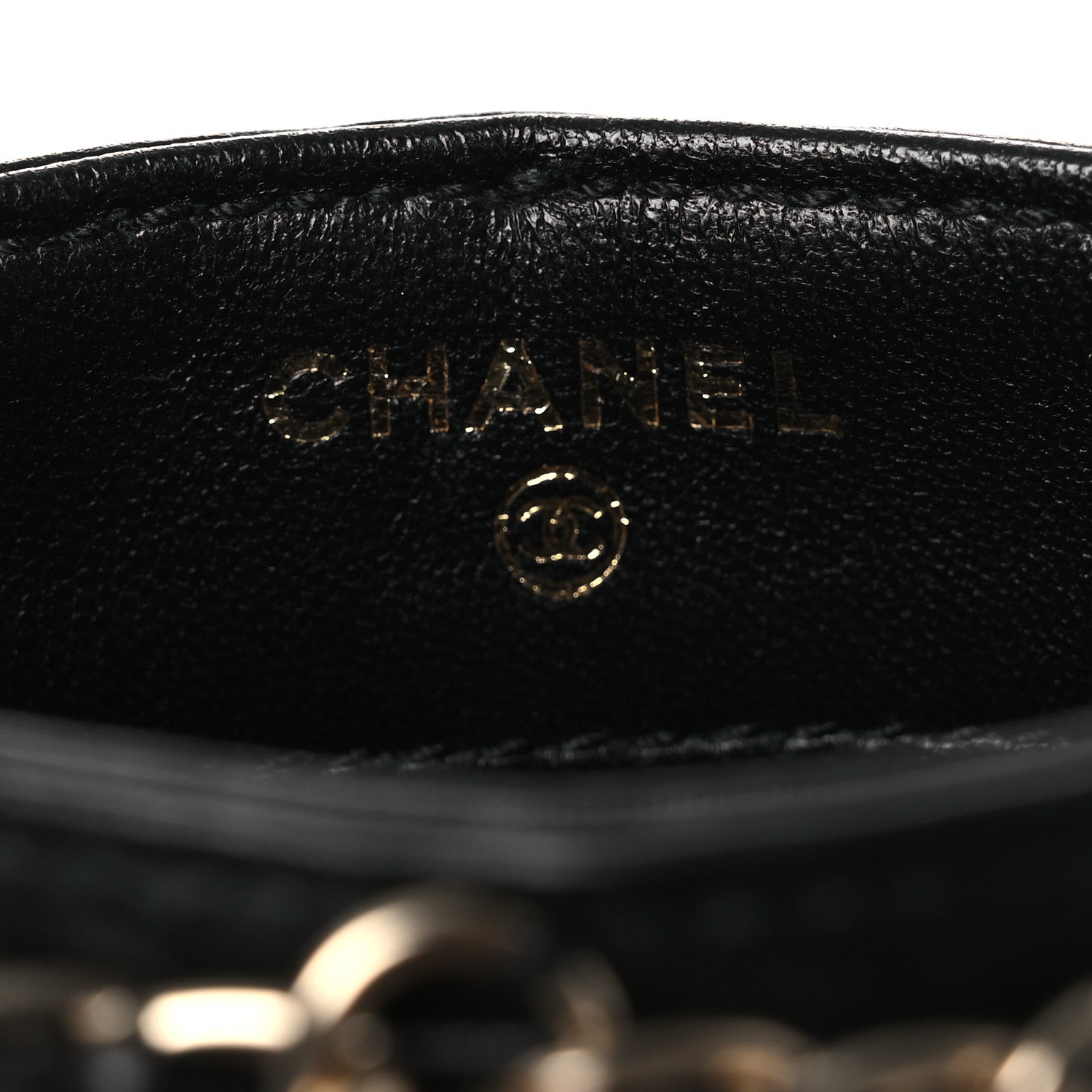 Chanel Lambskin Tech Me Out Clutch With Chain Black 6 of 11