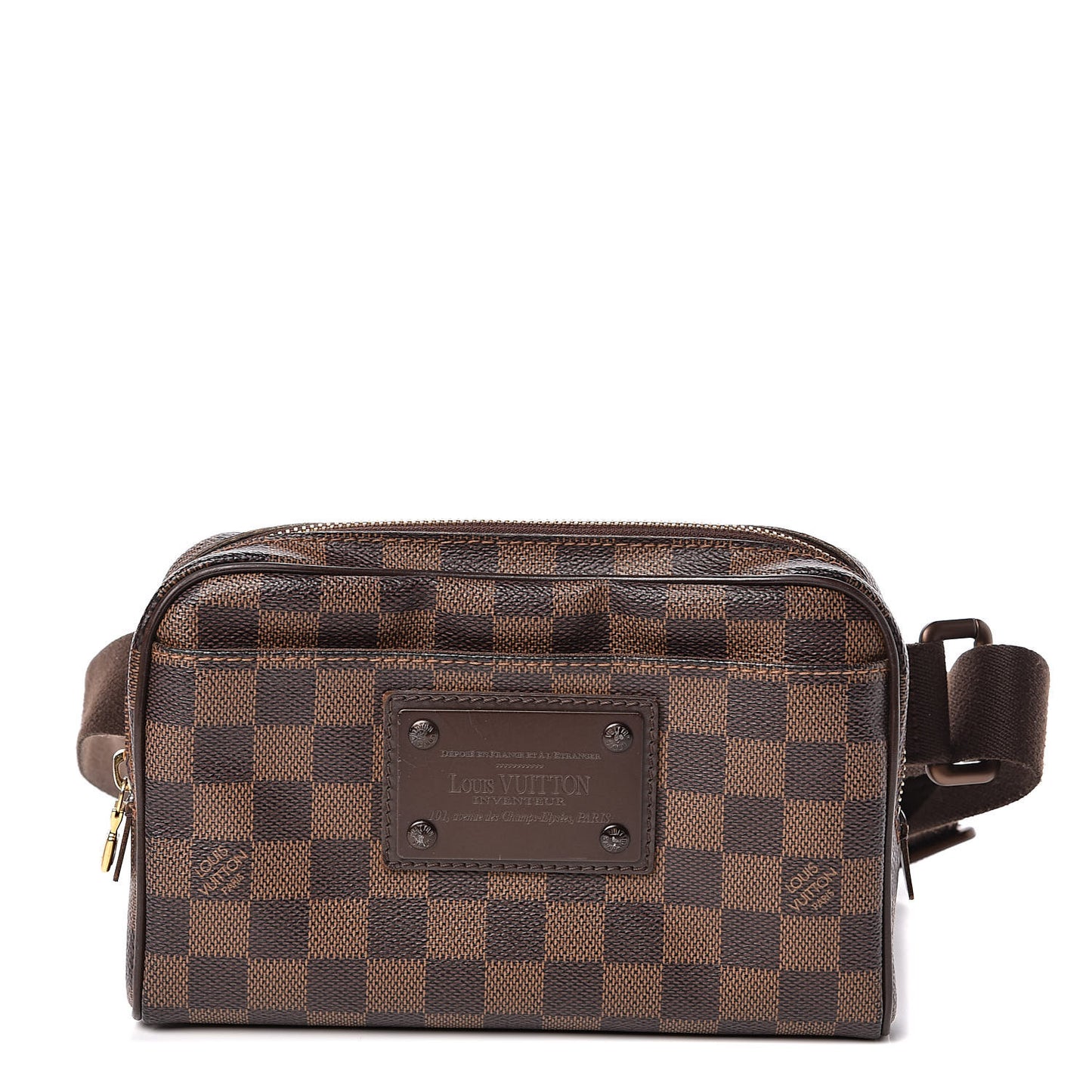 Damier Ebene Brooklyn Bum Bag