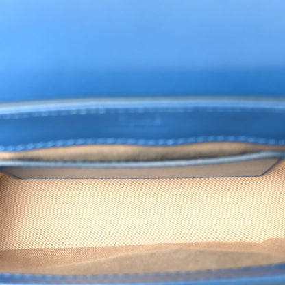 Chloe Shiny Calfskin Suede Mini C Bag Smoky Blue 5 of 9