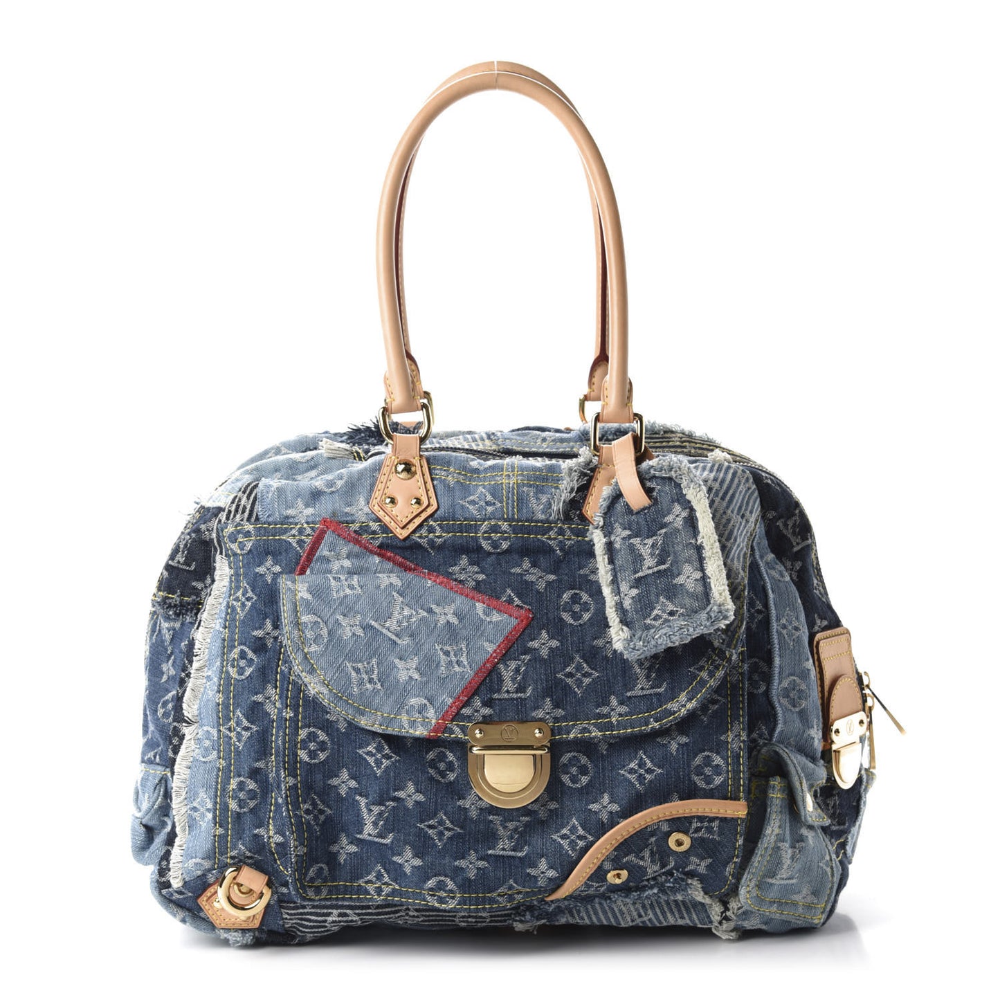 Denim Patchwork Bowly Blue