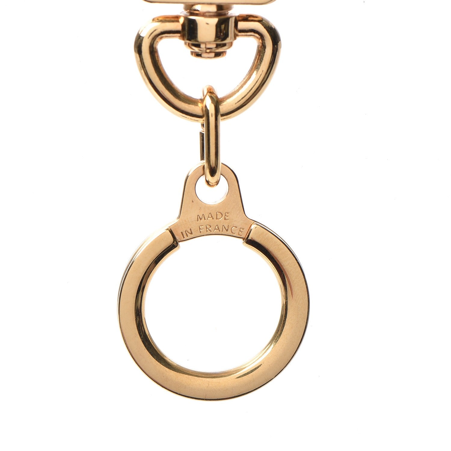 Louis Vuitton Pochette Extender Key Ring Gold 4 of 4