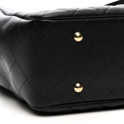 Chanel Caviar Quilted Large Shopping Tote Black 9 of 11