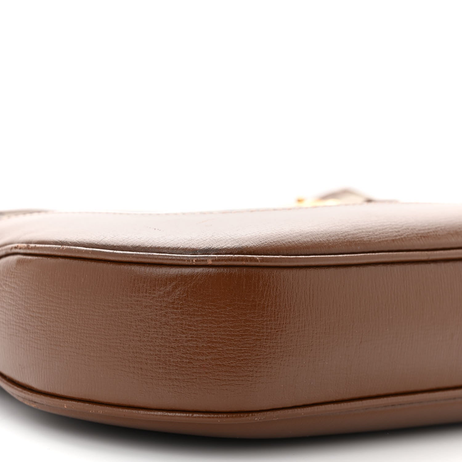 Gucci GG Supreme Monogram Azalea Calfskin Web Medium Jackie 1961 Hobo Beige Ebony Brown Sugar 9 of 11