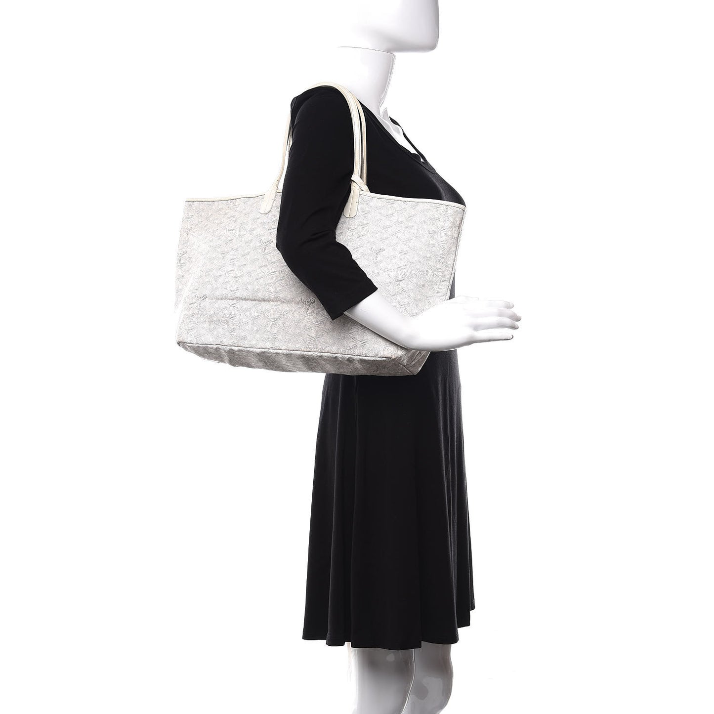 Goyardine Saint Louis PM White