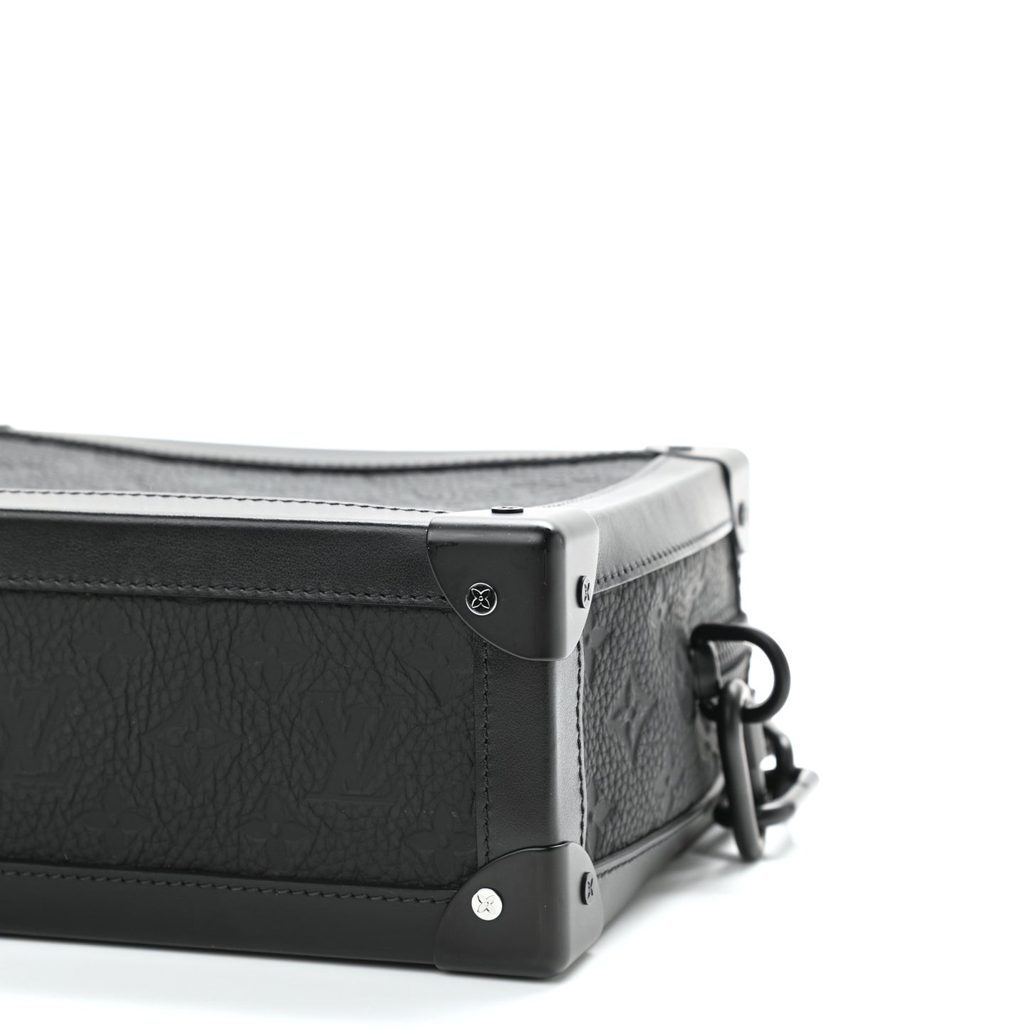 Taurillon Monogram Solar Ray Soft Trunk Black
