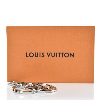 Louis Vuitton LV Circle Bag Charm Key Holder Silver 4 of 4