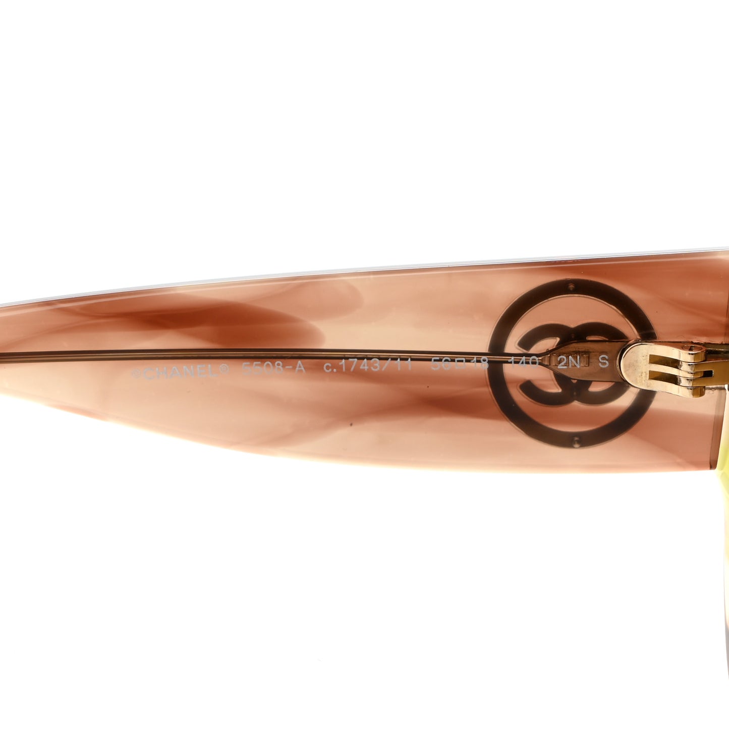 Acetate CC Pilot Sunglasses 5508 Brown