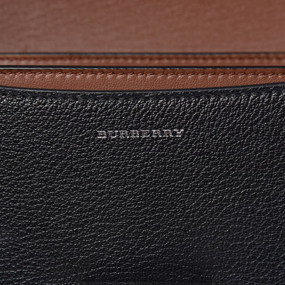 Burberry Calfskin Small D-Ring Bag Tan Black 6 of 10