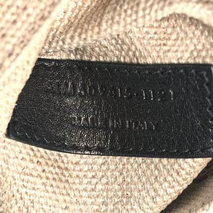 Saint Laurent Linen Calfskin Rive Gauche Tote Optic White 7 of 10