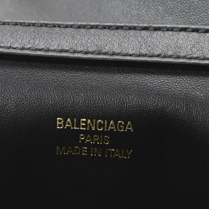 Balenciaga Natural Smooth Calfskin Mini Rodeo Top Handle Handbag Black 6 of 9