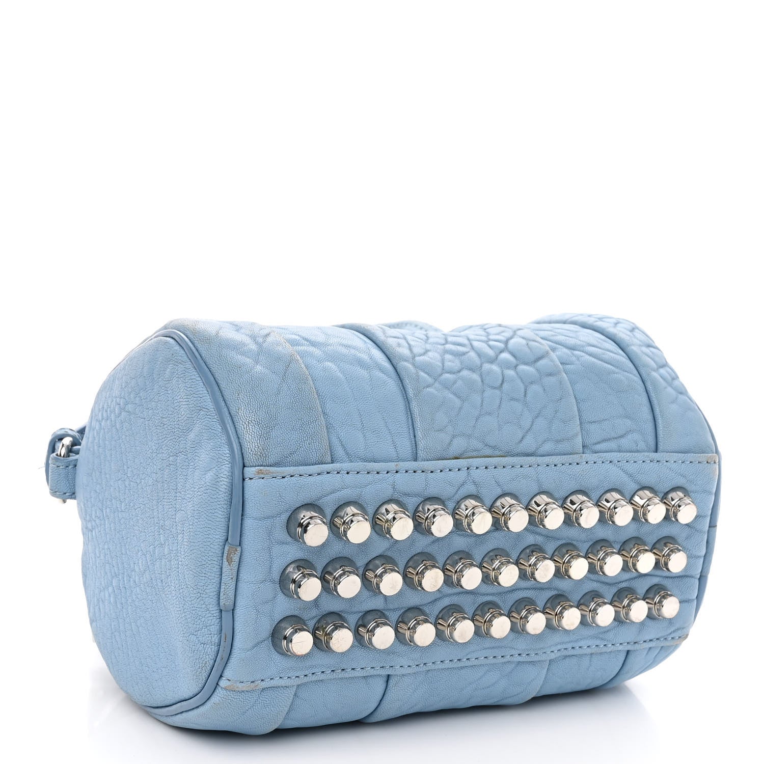 Alexander Wang Pebbled Lambskin Mini Rockie Atlas Rhodium Hardware 4 of 13