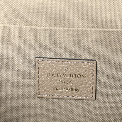 Louis Vuitton Empreinte Monogram Giant Felicie Pochette Tourterelle Creme 7 of 10