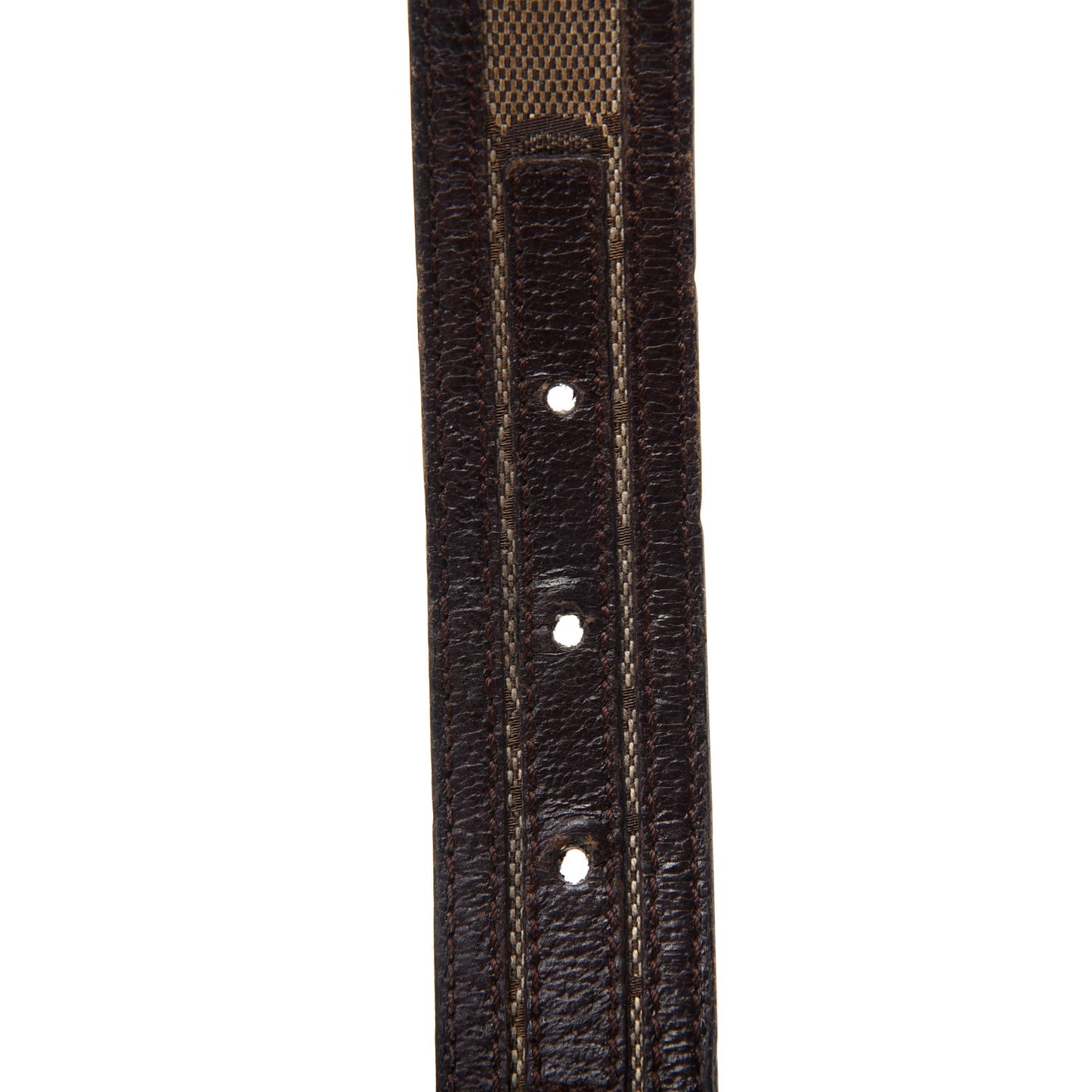 Monogram Interlocking G Belt 85 34 Dark Brown