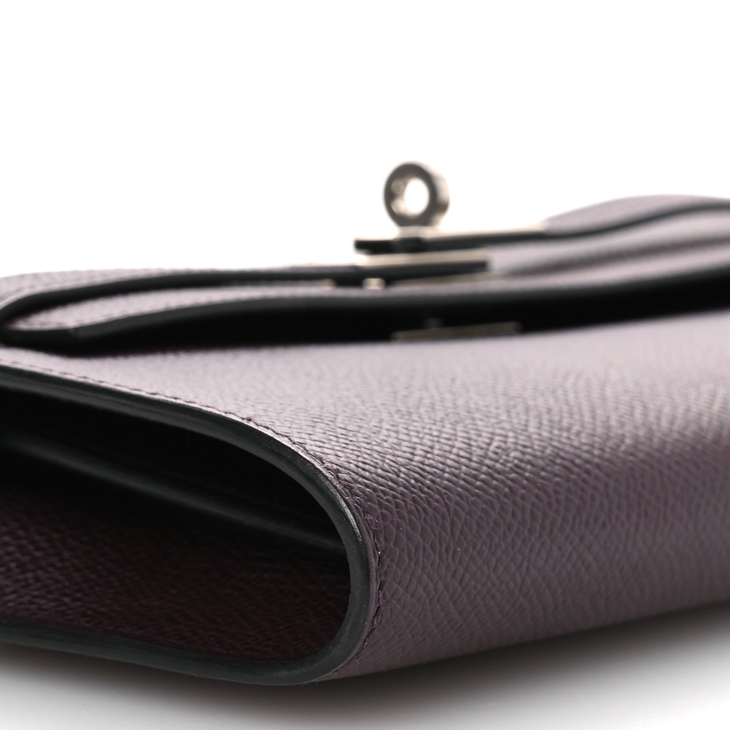 Hermes Epsom Kelly Wallet To Go Rouge Sellier 9 of 11