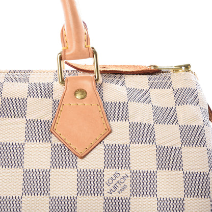 Louis Vuitton Damier Azur Speedy 30 10 of 10