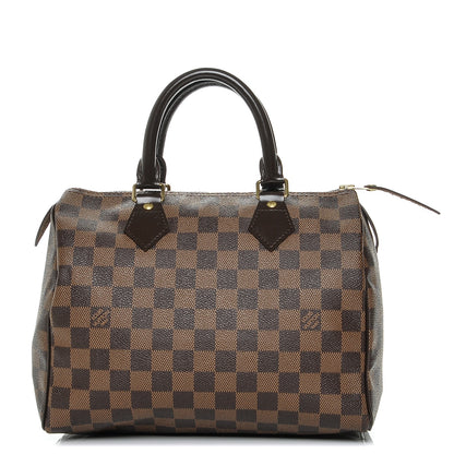 Louis Vuitton Damier Ebene Speedy 25 1 of 6