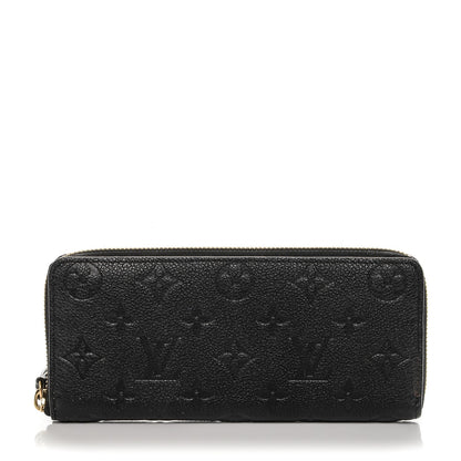 Louis Vuitton Empreinte Clemence Wallet Black 1 of 7