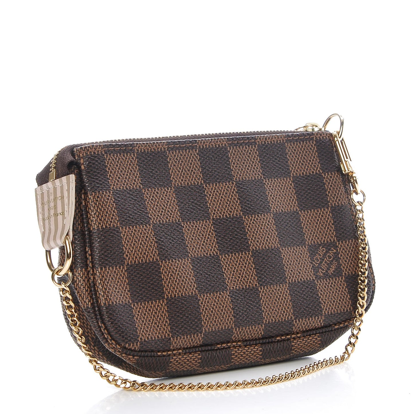 Damier Ebene Trunks and Locks Mini Pochette Accessories