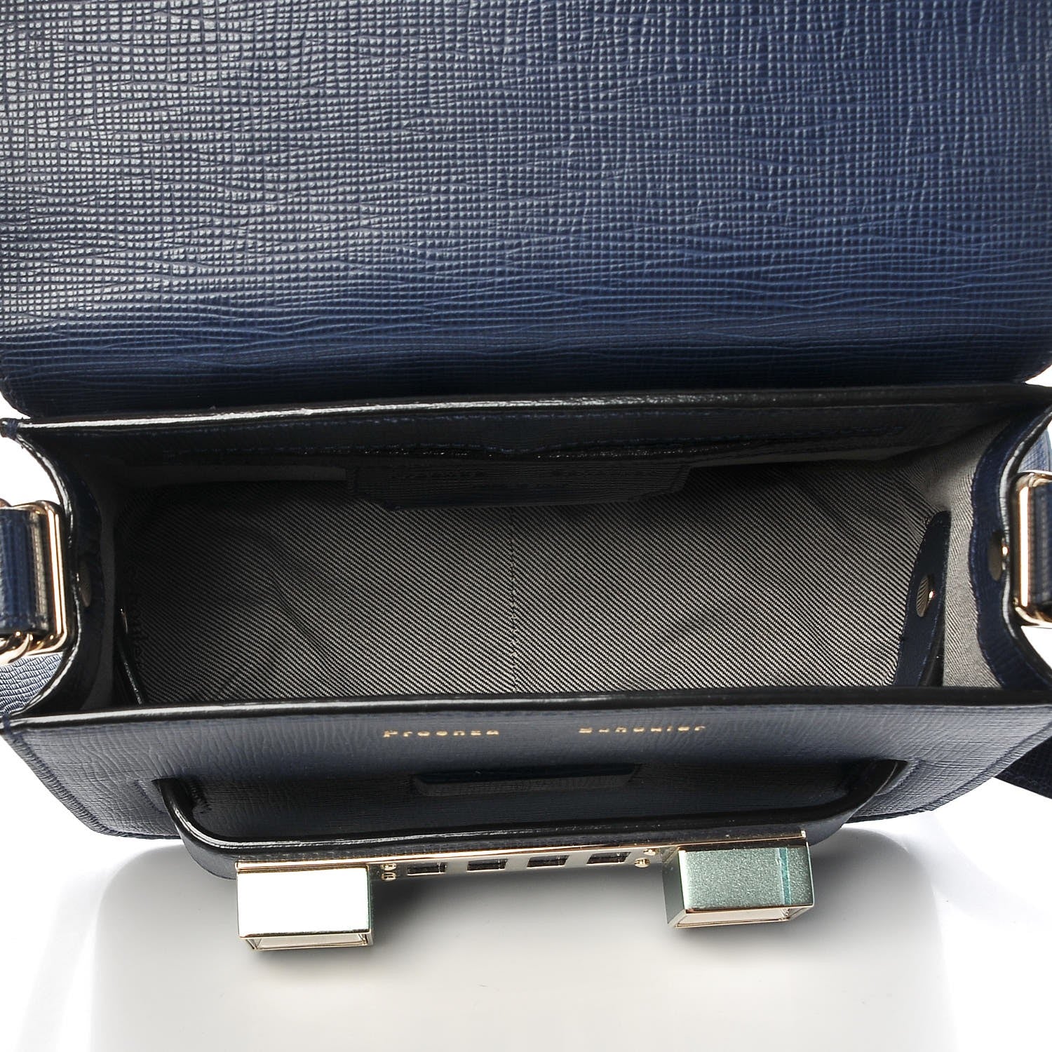 Proenza Schouler Linosa Tiny PS11 Classic Shoulder Bag Indigo 5 of 7
