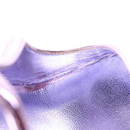 Jimmy Choo Metallic Calfskin Anise 95 Sandals 39.5 Purple 10 of 10
