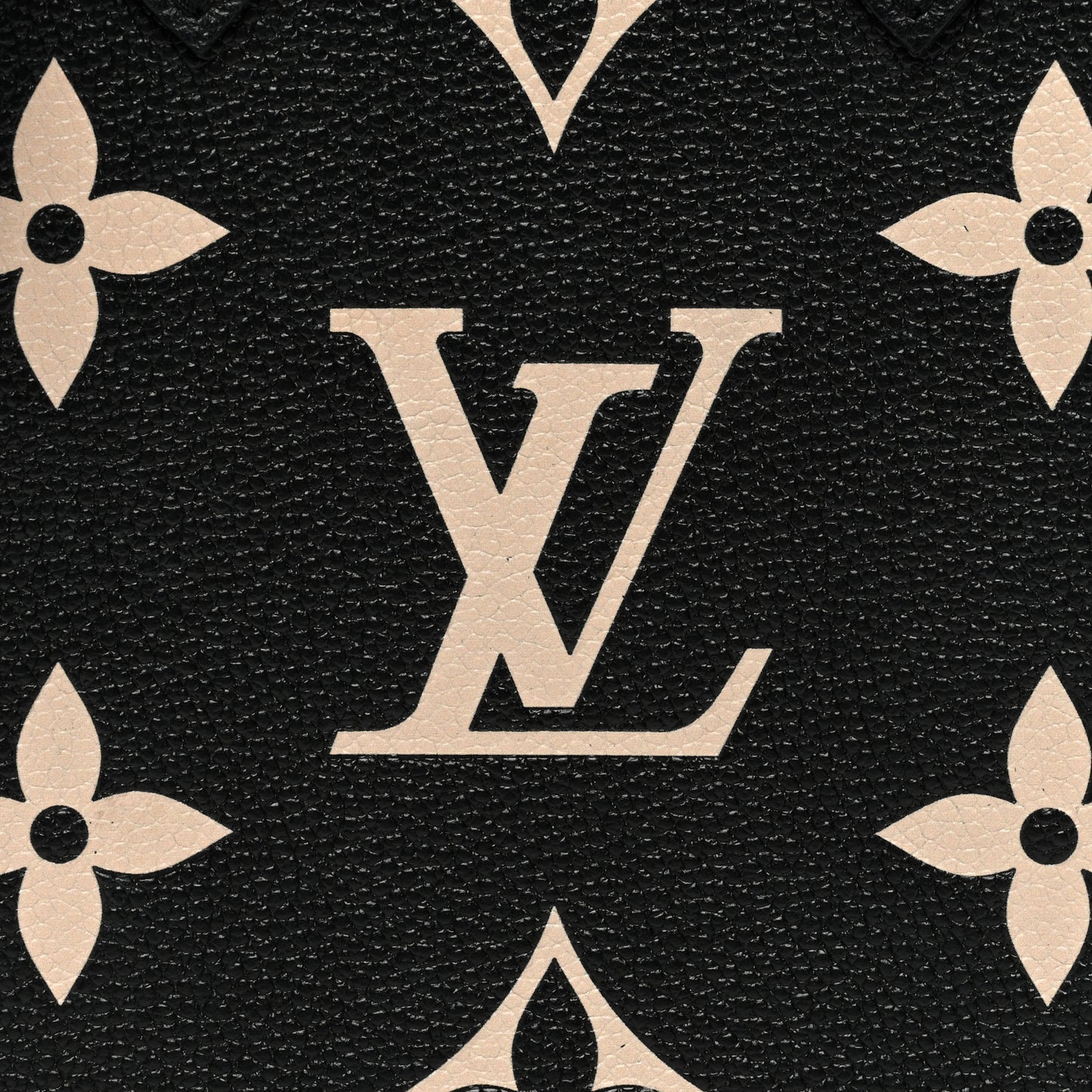 Empreinte Monogram Giant Petit Sac Plat Black Beige