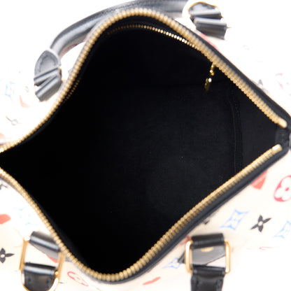 Louis Vuitton Game On Speedy Bandouliere 25 White 5 of 13
