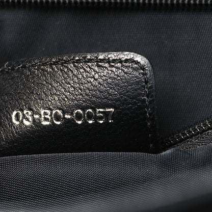 Christian Dior Canvas Diorissimo Buckle Messenger Black 7 of 13