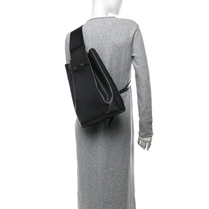 Louis Vuitton Epi Sac a Dos Drawstring Bag Black 2 of 12