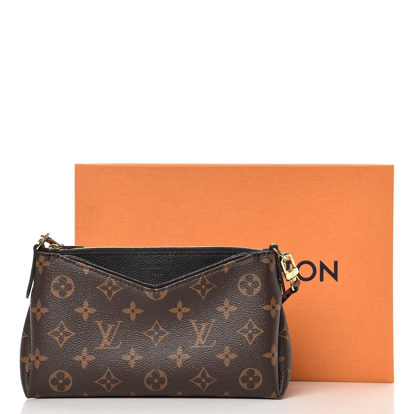 Monogram Pallas Clutch Black