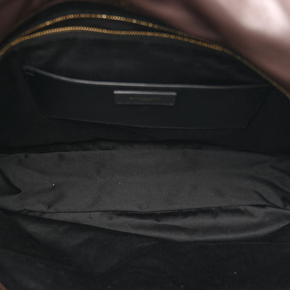 Saint Laurent Lambskin Matelasse Monogram Large Jamie 4.3 Dark Sweet Chocolate 5 of 10