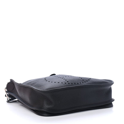 Hermes Taurillon Clemence Evelyne III PM Black 3 of 4
