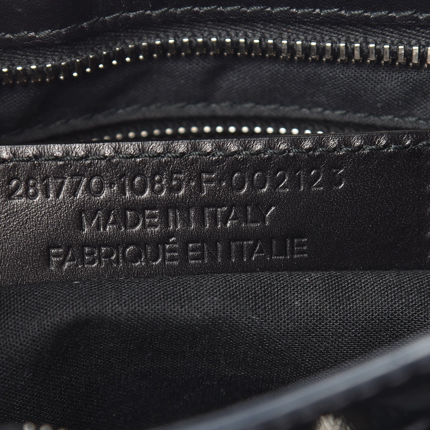 Balenciaga Smooth Calfskin Metallic Patent Giant 12 Silver Hardware City Black Gris 8 of 21