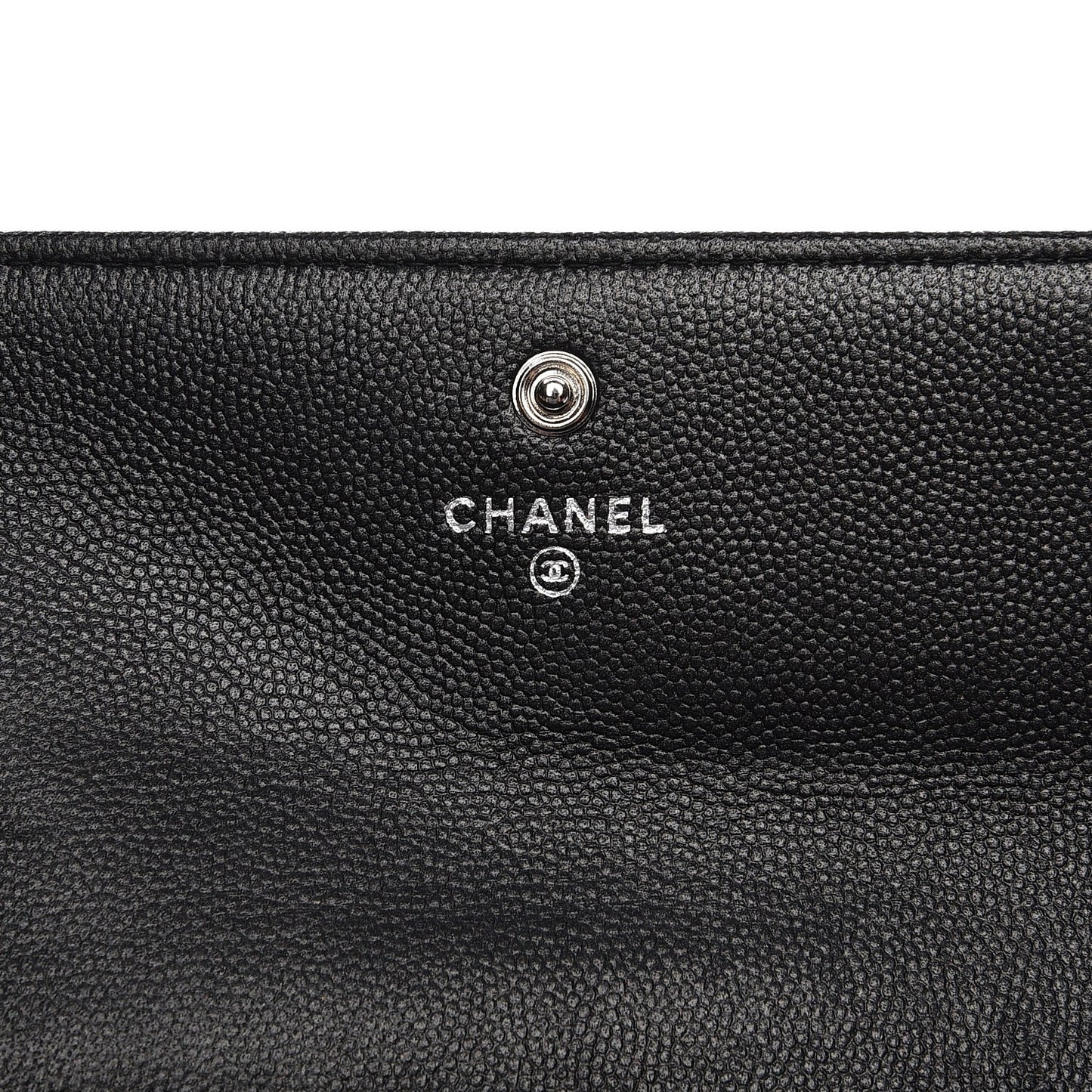 Caviar Quilted Boy Flap Wallet So Black