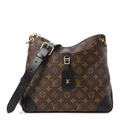 Louis Vuitton Monogram Odeon MM Black 1 of 10