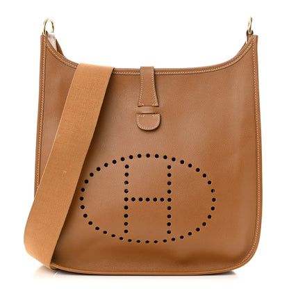 Hermes Epsom Evelyne GM Gold 1 of 12