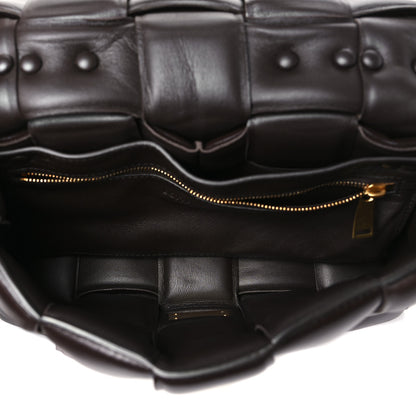 Bottega Veneta Lambskin Maxi Intreccio Padded Chain Cassette Crossbody Bag Fondant 5 of 10