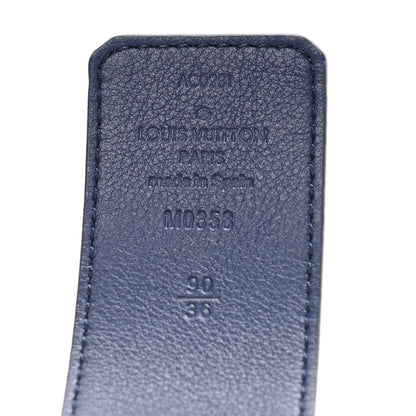 Louis Vuitton Monogram Watercolor 40mm Reversible LV Initiales Belt 90 36 Blue 5 of 5