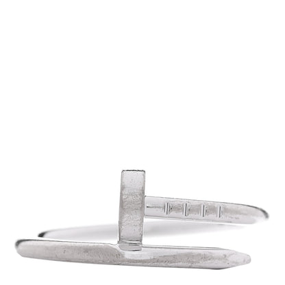 Cartier 18K White Gold Small Juste Un Clou Ring 52 6 1 of 5
