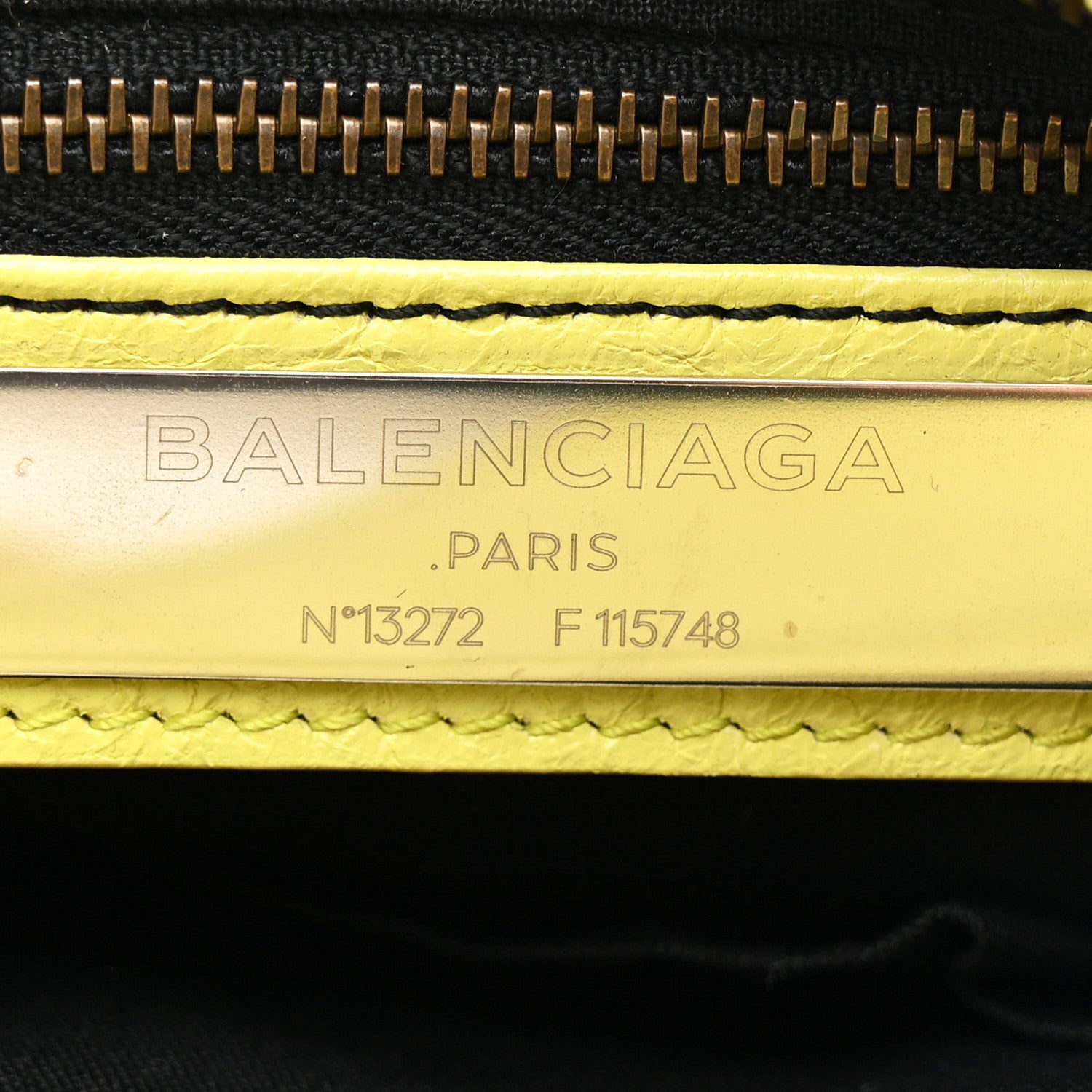 Balenciaga Agneau Classic Hardware City Jaune Citronnade 7 of 11