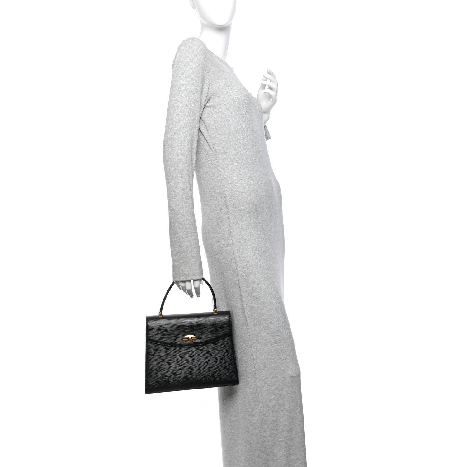 Louis Vuitton Epi Malesherbes Black 2 of 14